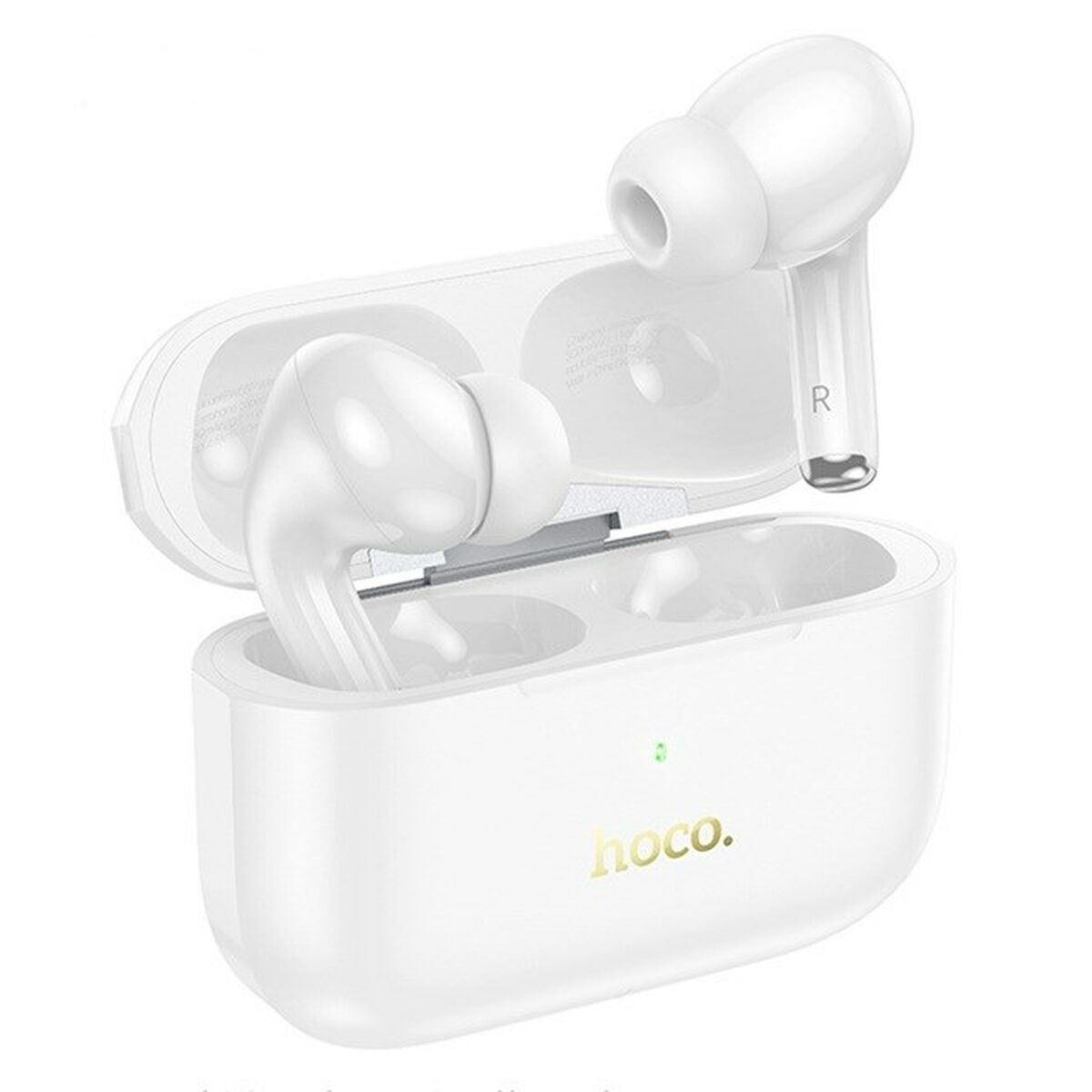 Auriculares Inalámbricos con Estuche de Carga Hoco EW56 Plus Generoso Blanco