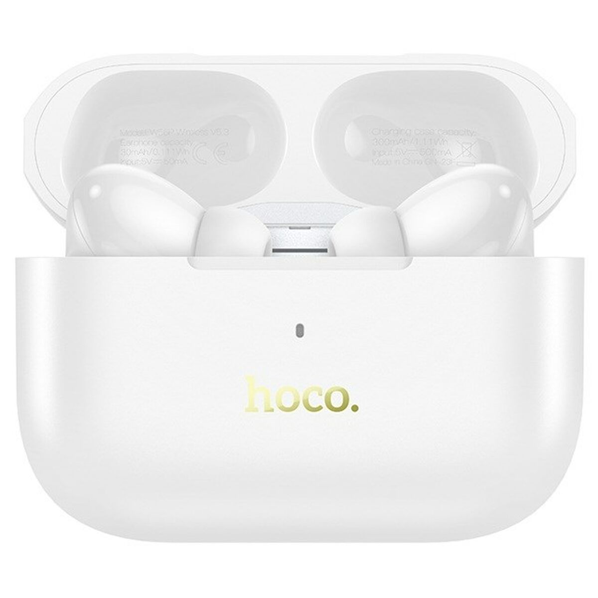 Auriculares Inalámbricos con Estuche de Carga Hoco EW56 Plus Generoso Blanco