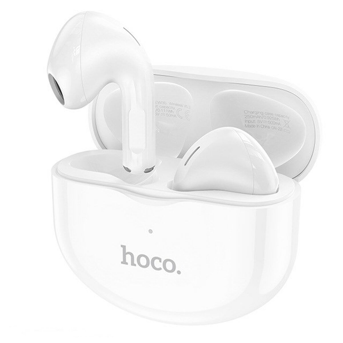 Auriculares Inalámbricos con Estuche de Carga Hoco EW35 Blanco