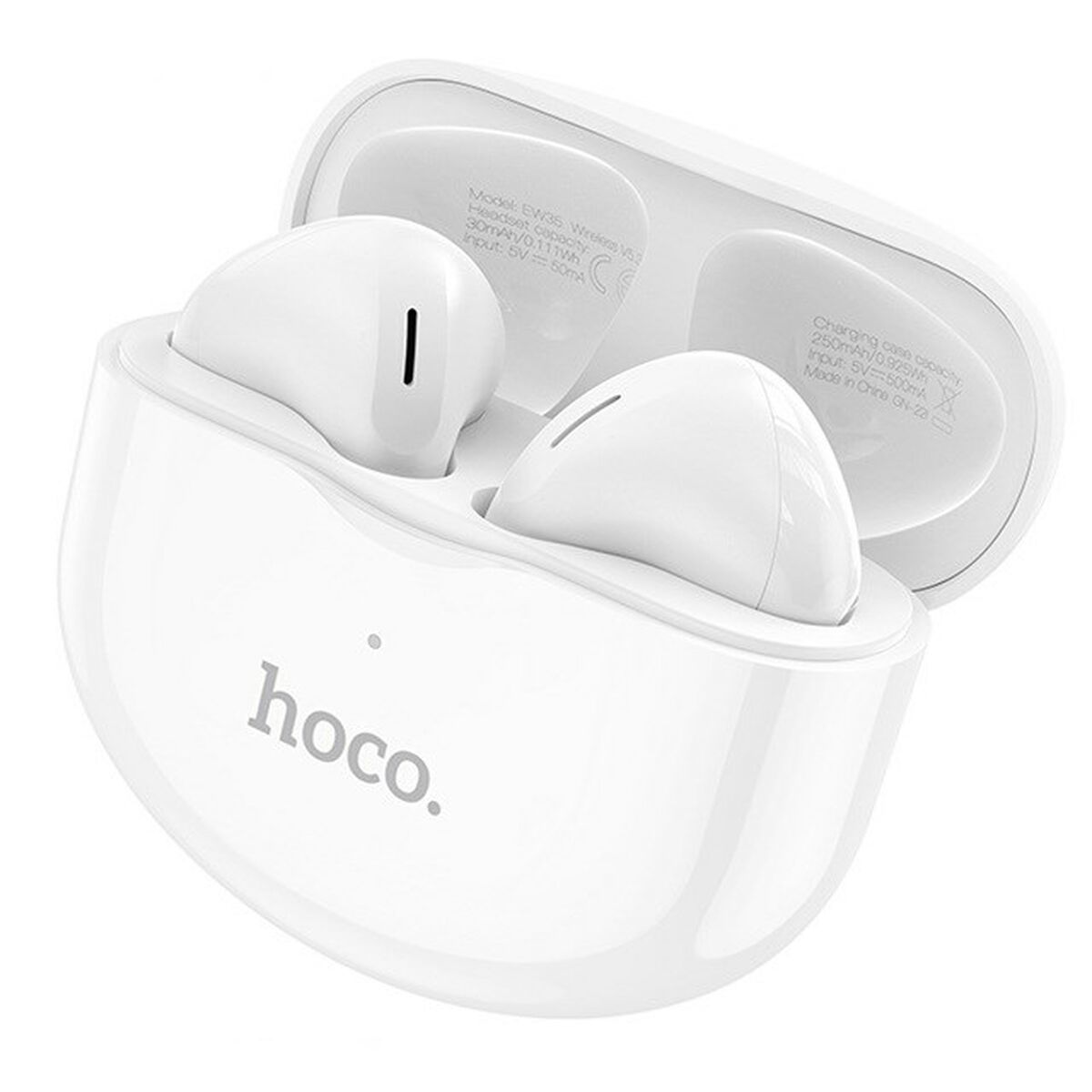 Auriculares Inalámbricos con Estuche de Carga Hoco EW35 Blanco