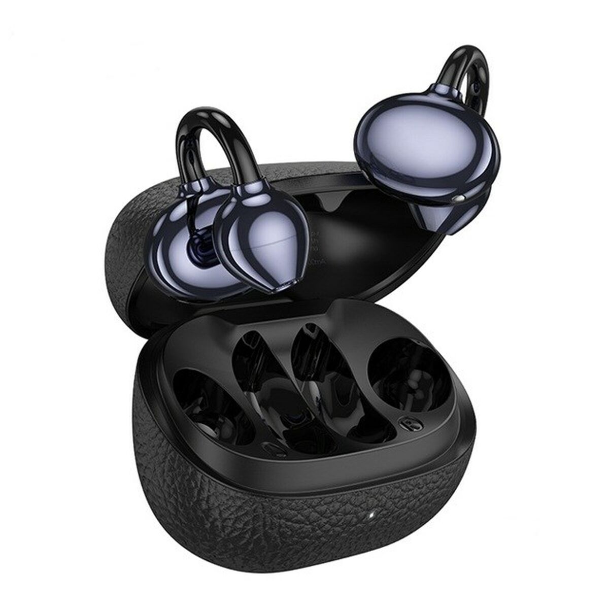 Auriculares Inalámbricos con Estuche de Carga Hoco EA5 DUKE III Negro