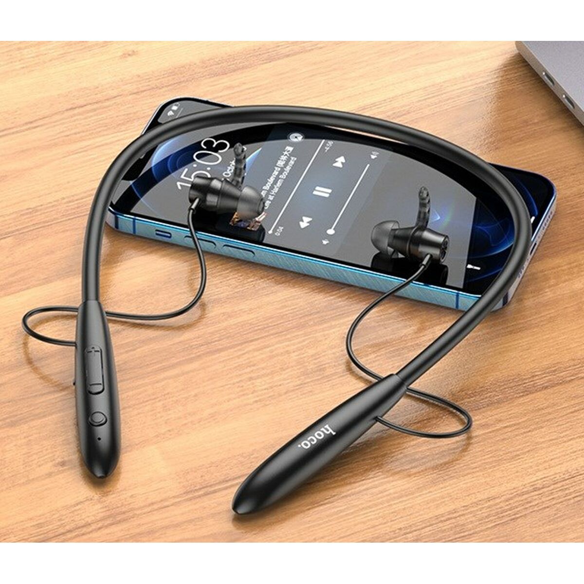 Auriculares Bluetooth Deportivos Hoco ES61 Manner Sports Negro