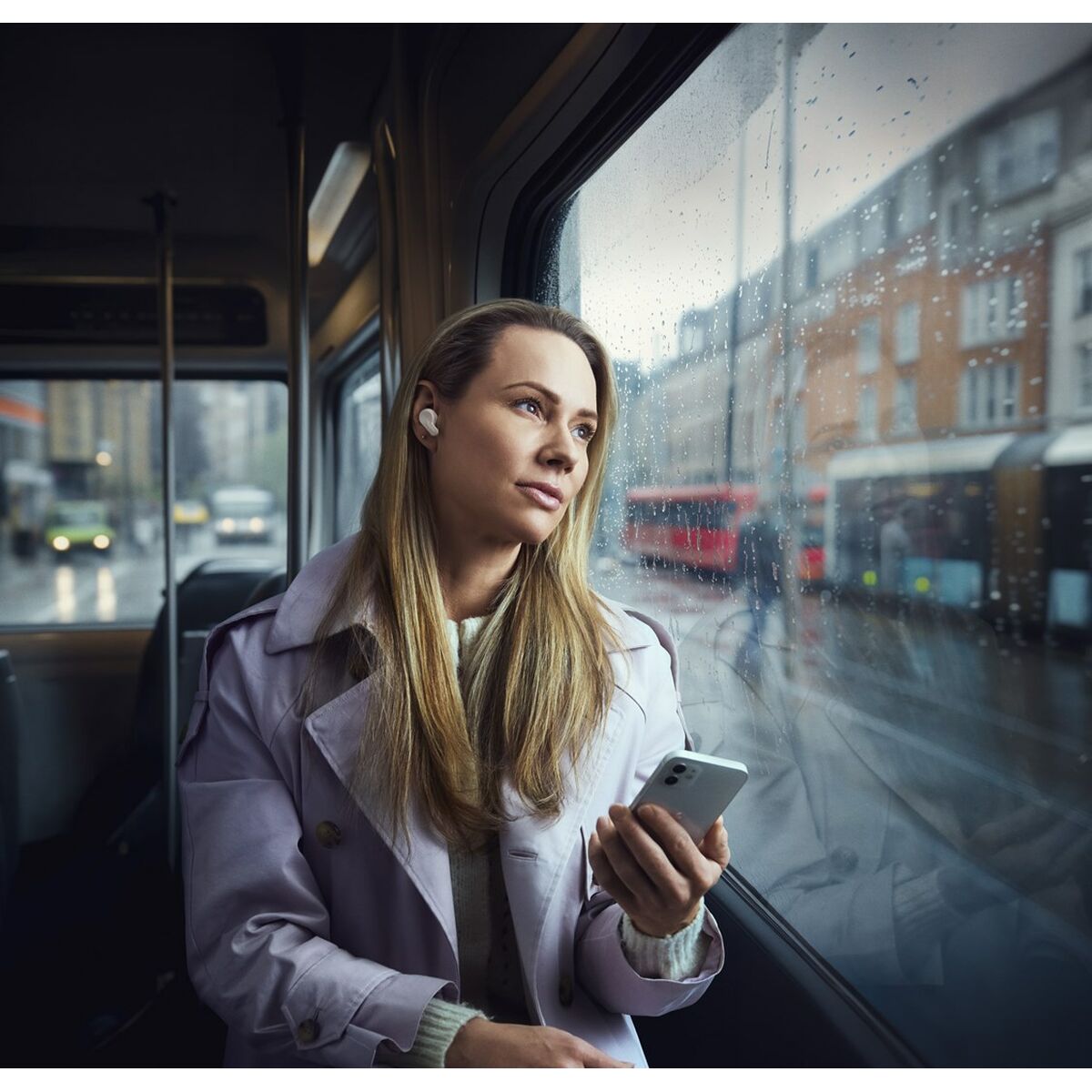 Auriculares Inalámbricos con Estuche de Carga Epos ADAPT E1TWS Blanco