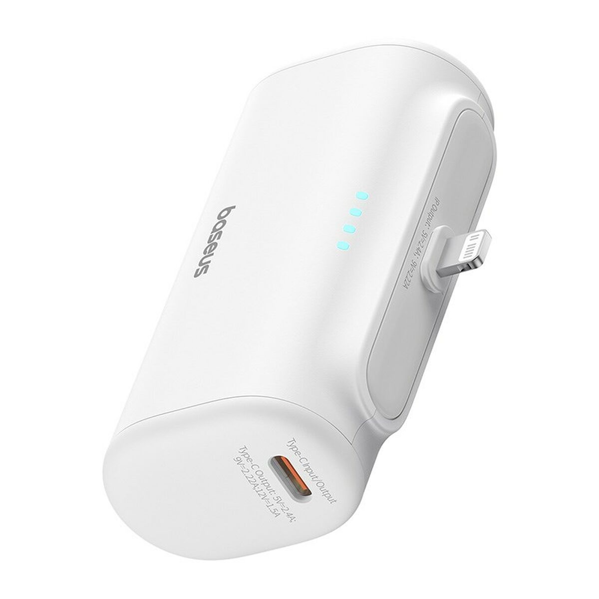 Powerbank Baseus P10068307213-00 Blanco 5000 mAh