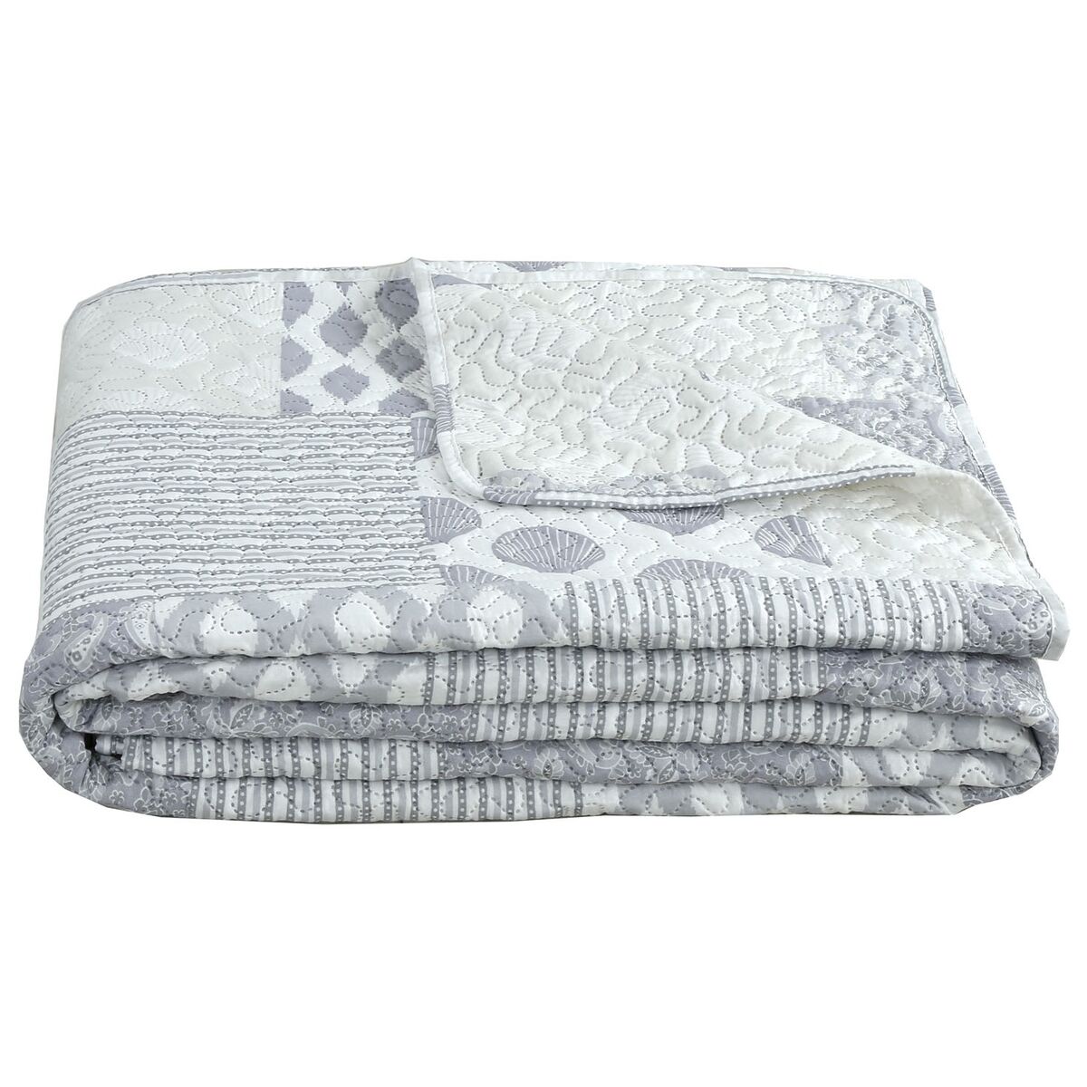 Colcha DKD Home Decor Beige Cama de 135/150 240 x 260 x 1 cm