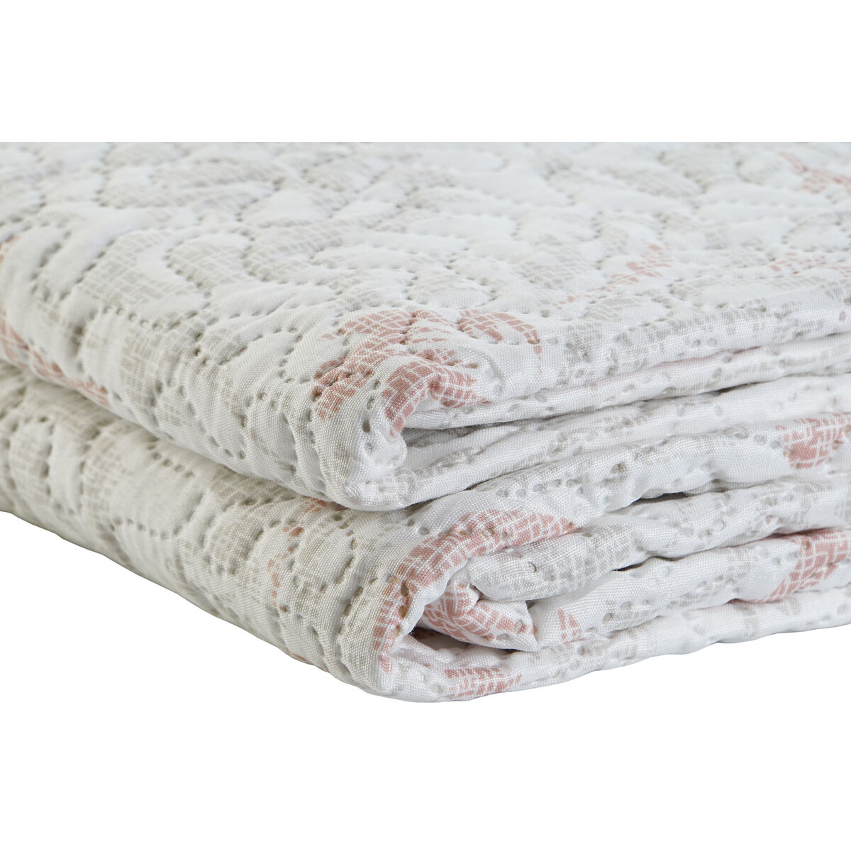 Colcha DKD Home Decor Marrón Beige Cama de 90/105 180 x 260 x 1 cm