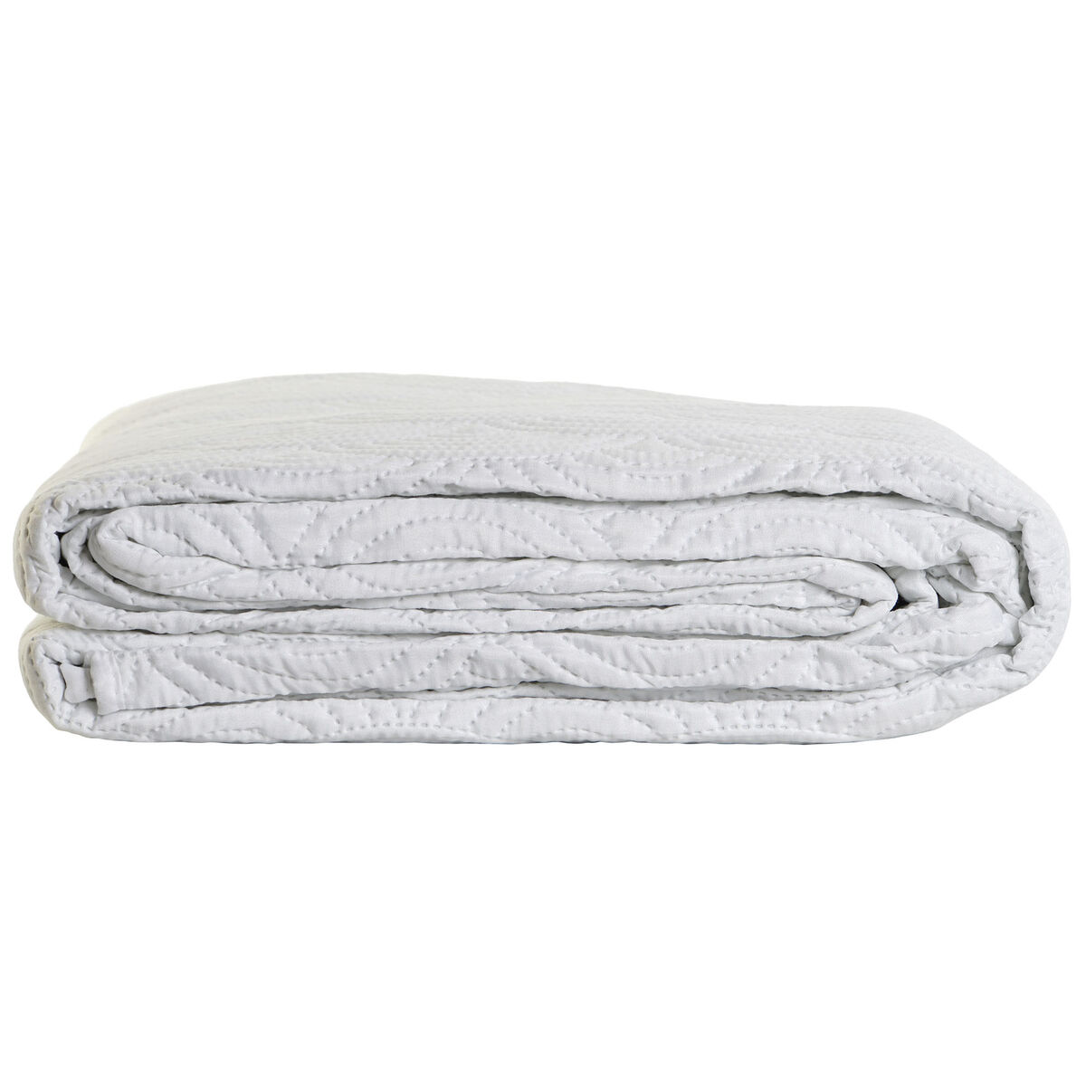 Colcha DKD Home Decor Blanco Cama de 180 270 x 270 x 1 cm