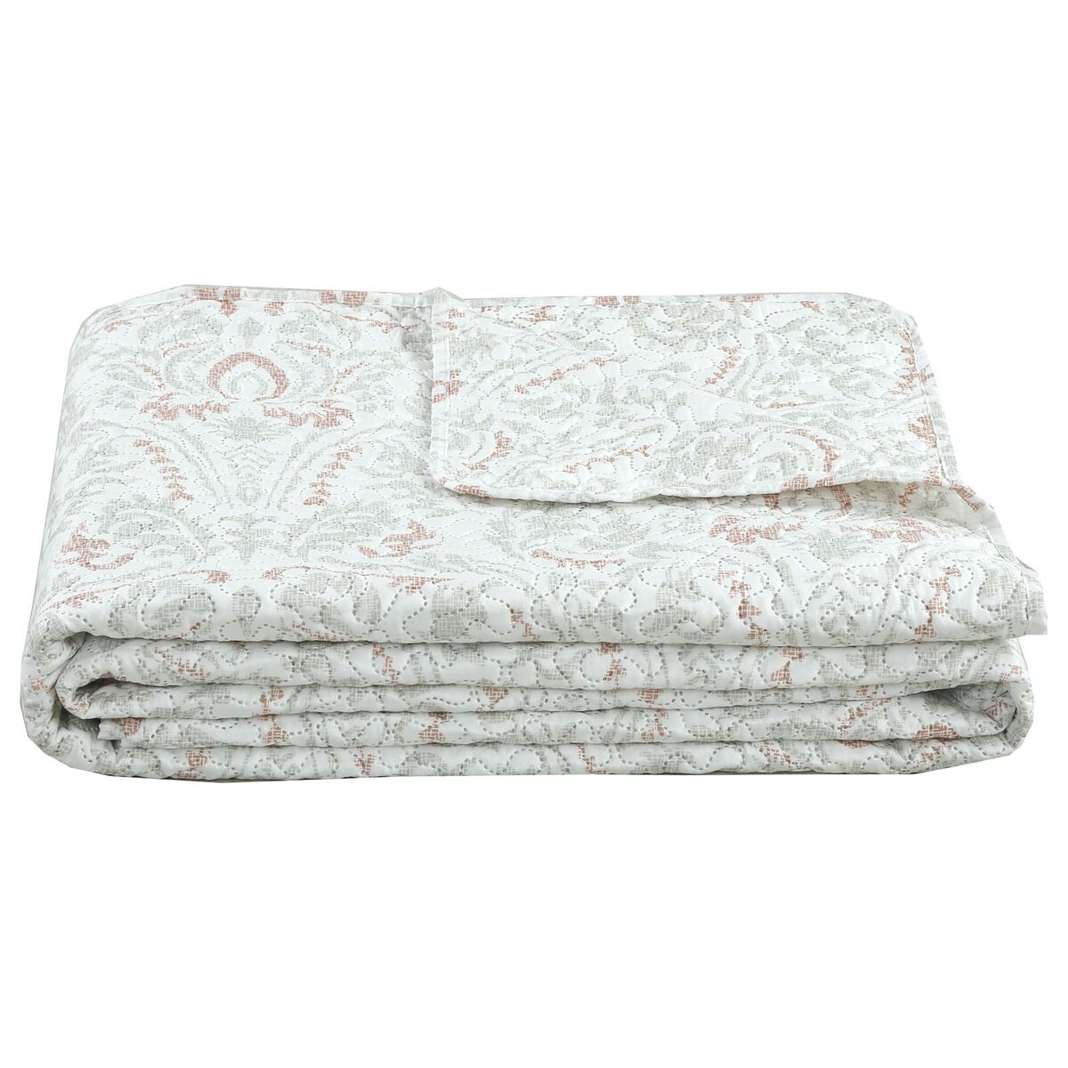 Colcha DKD Home Decor Blanco Cama de 135/150 240 x 260 x 1 cm