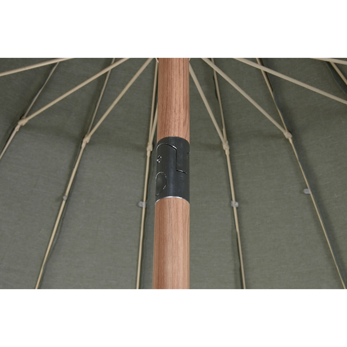 Sombrilla Home ESPRIT Verde 280 x 280 x 245 cm