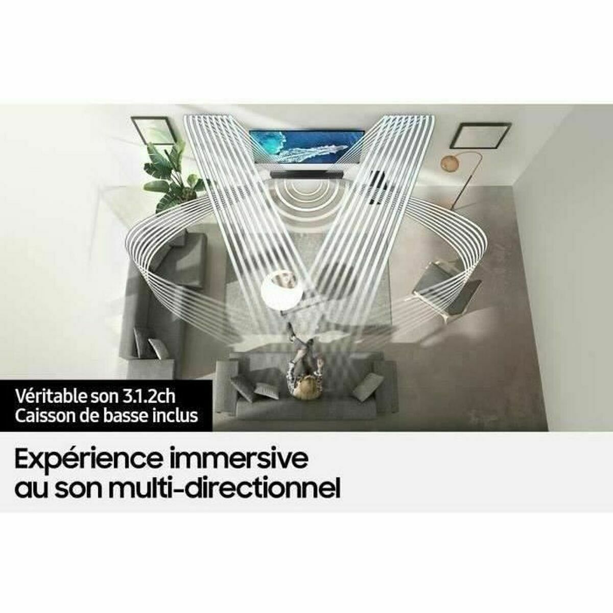 Barra de Sonido Samsung Negro (Reacondicionado A)