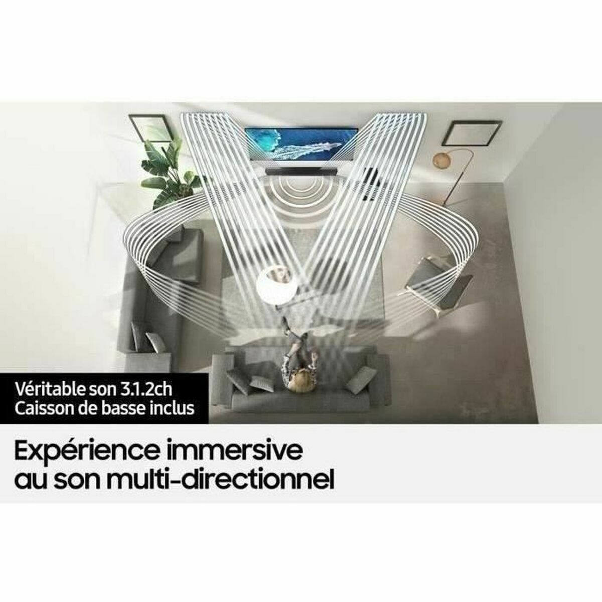 Barra de Sonido Samsung Negro (Reacondicionado A)