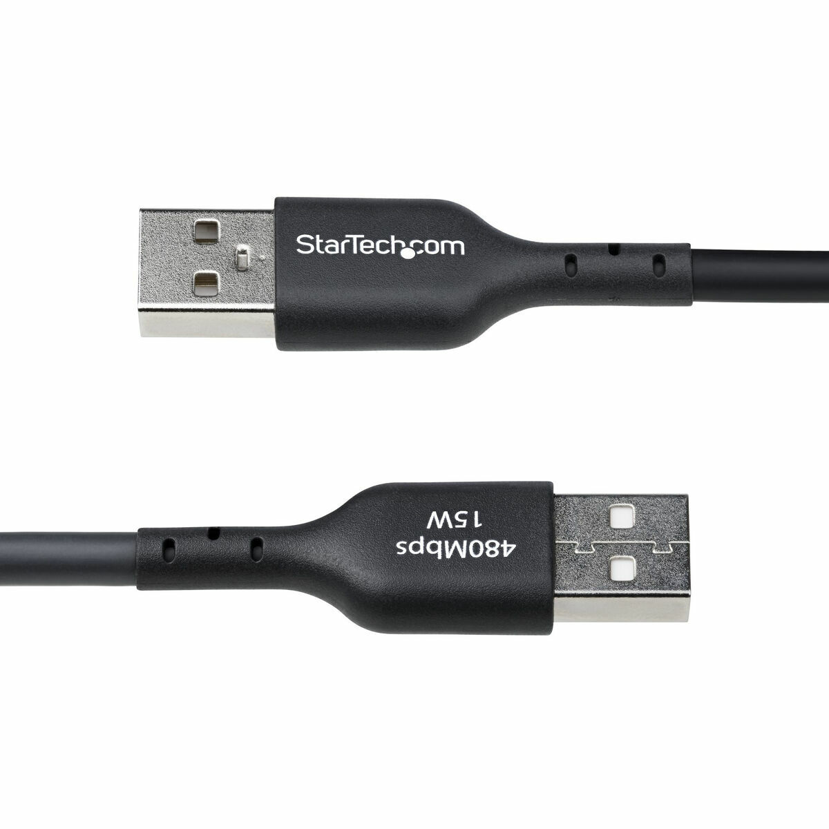 Cable USB Startech USB2AC4MBKE Negro