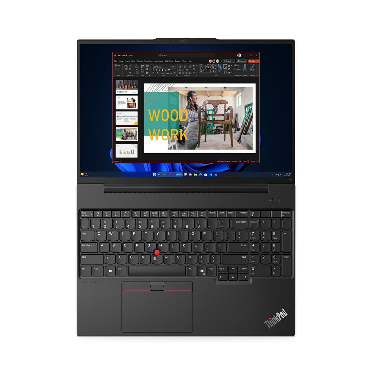 Laptop Lenovo 21MA0021PB 16" Intel Core Ultra 5 125U 16 GB RAM 512 GB SSD Qwerty US (Qwerty US)