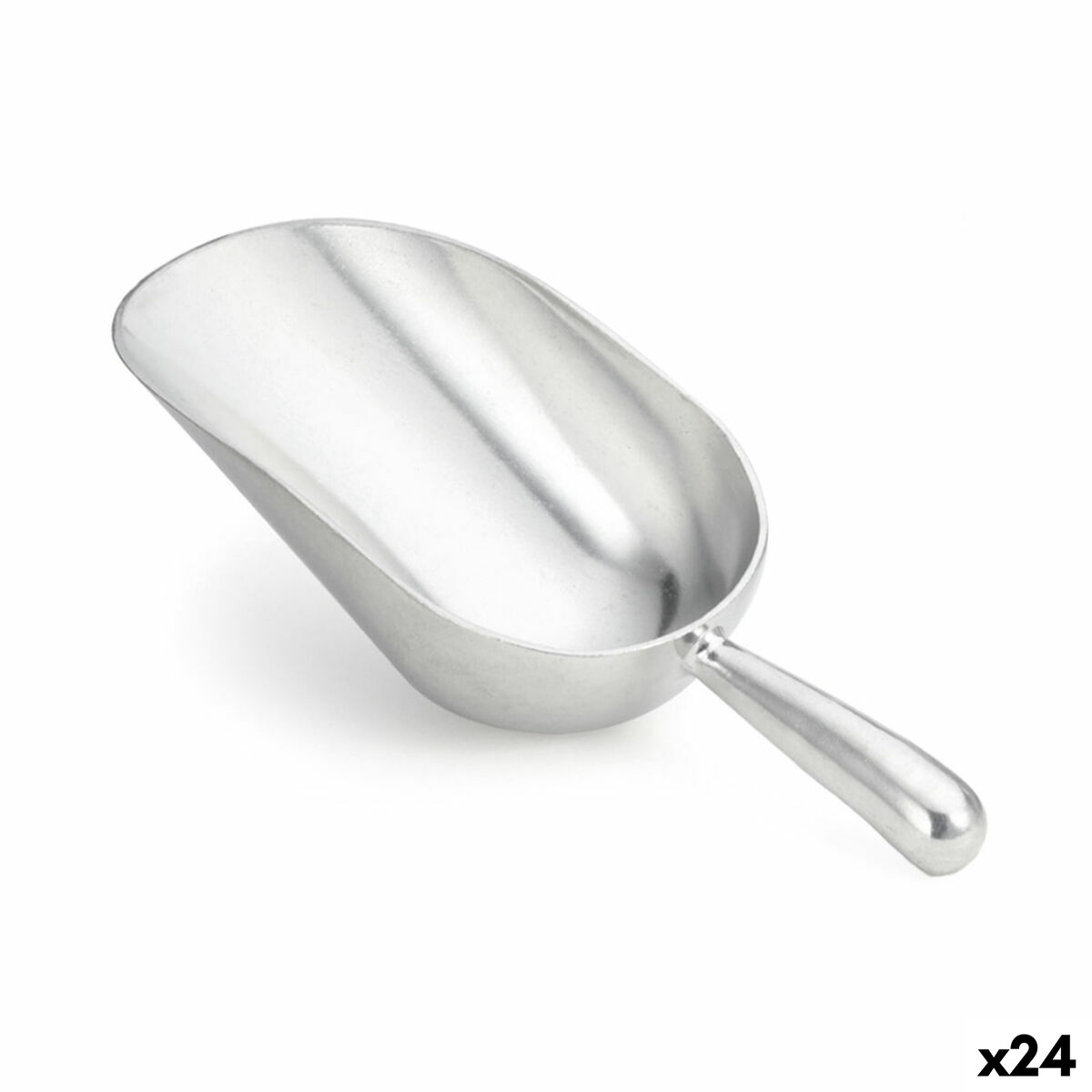 Paleta de Cocina Quttin Aluminio 18,5 cm (24 Unidades)