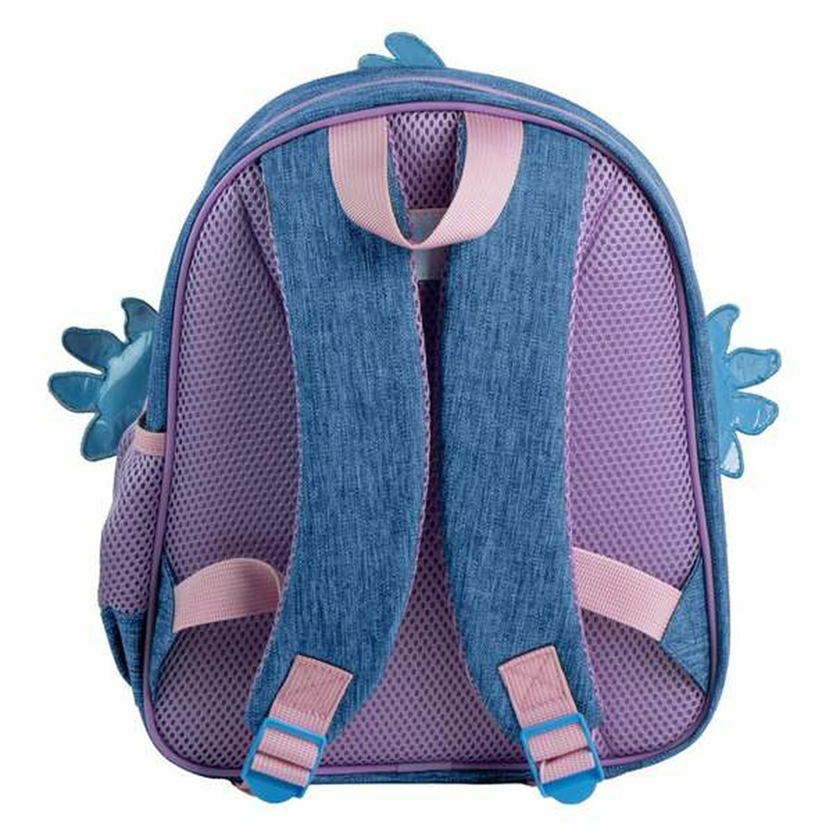 Mochila Escolar Stitch Azul