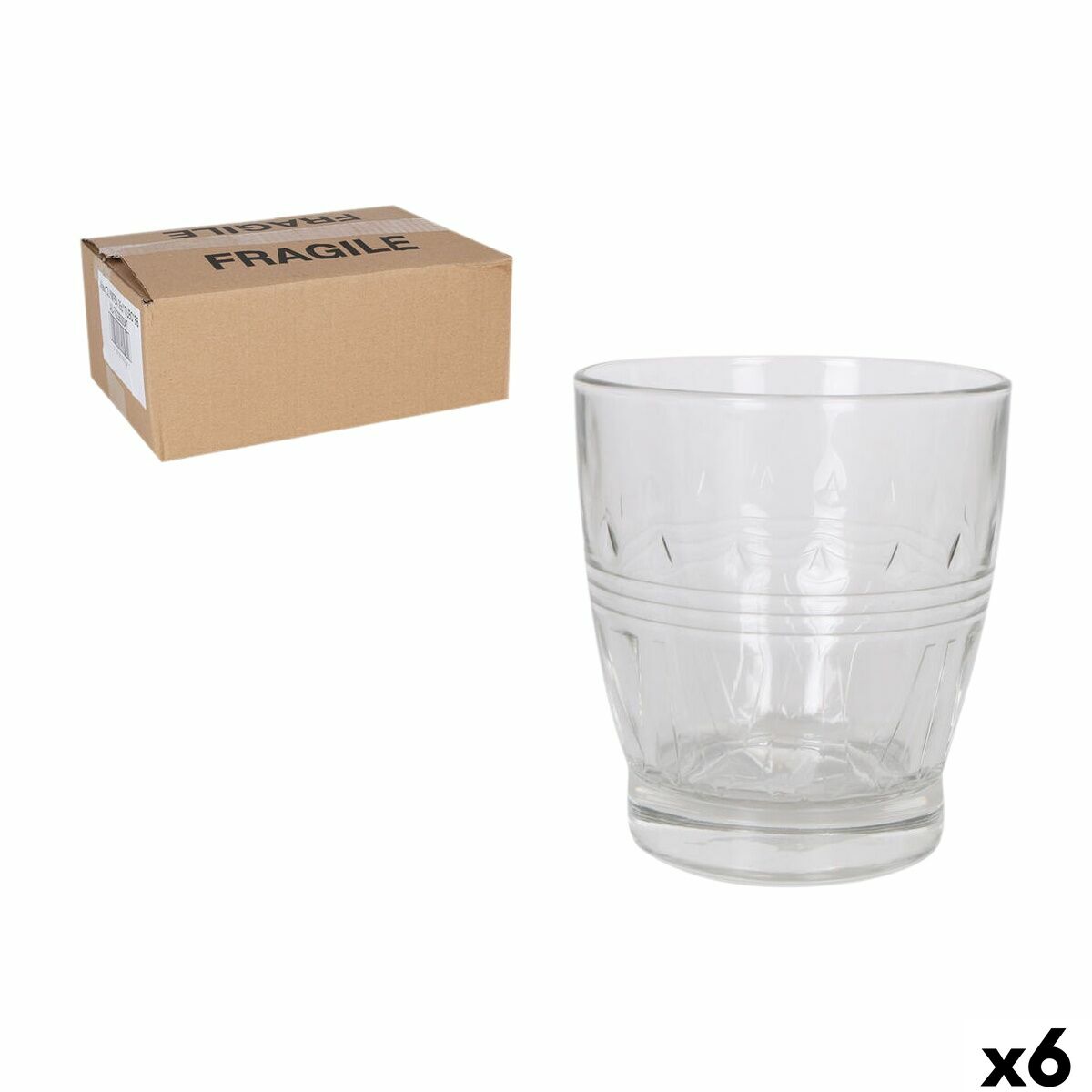 Vaso de agua Royal Leerdam Etno (6 Unidades)