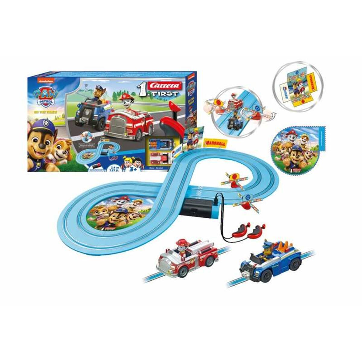 Pista de Carreras The Paw Patrol First race 2,4 m