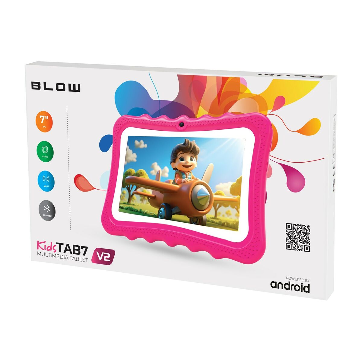 Tablet Blow KidsTAB7 V2 BLOW 4/32GB 7" Allwinner A133 4 GB RAM 32 GB Rosa Pink