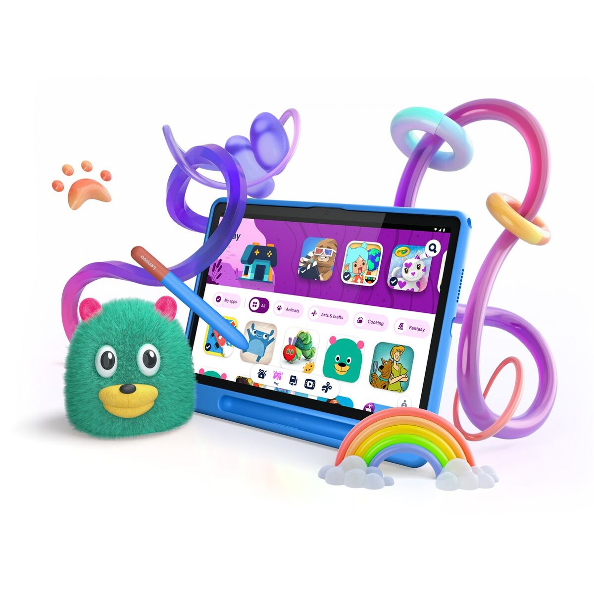 Tablet Lenovo ZAEJ0028PL 10,1" MediaTek Helio G85 4 GB RAM 128 GB Gris