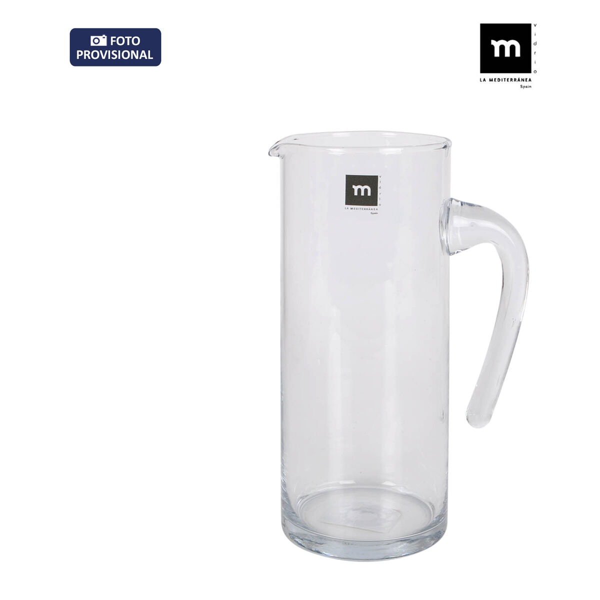 Jarra La Mediterránea Toscana Vidrio 1 L (4 Unidades)