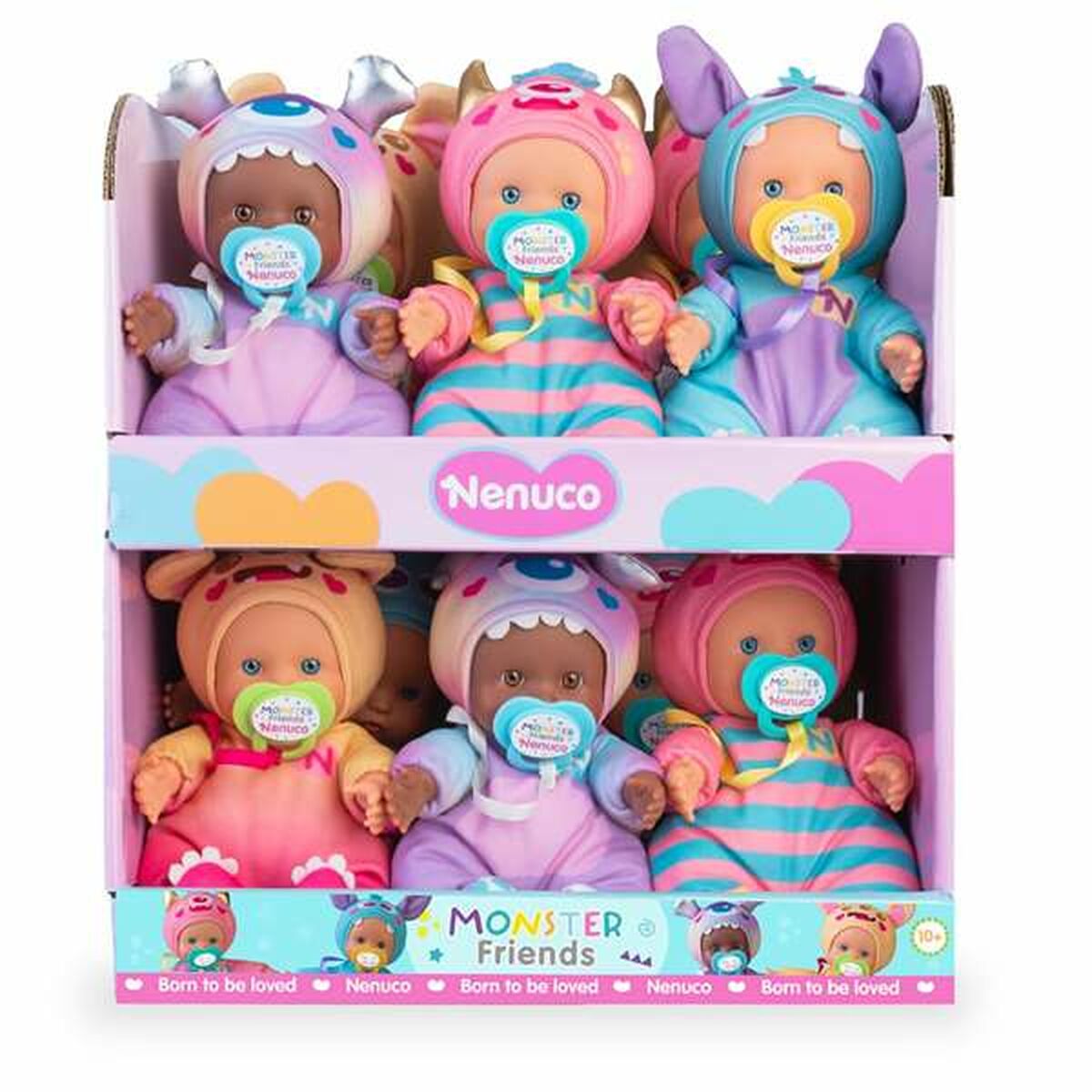 Muñeca bebé Nenuco Monster Friends 15 cm