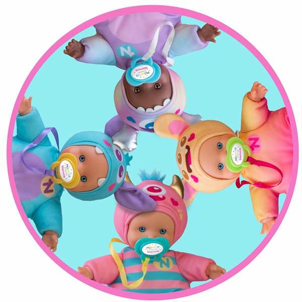 Muñeca bebé Nenuco Monster Friends 15 cm