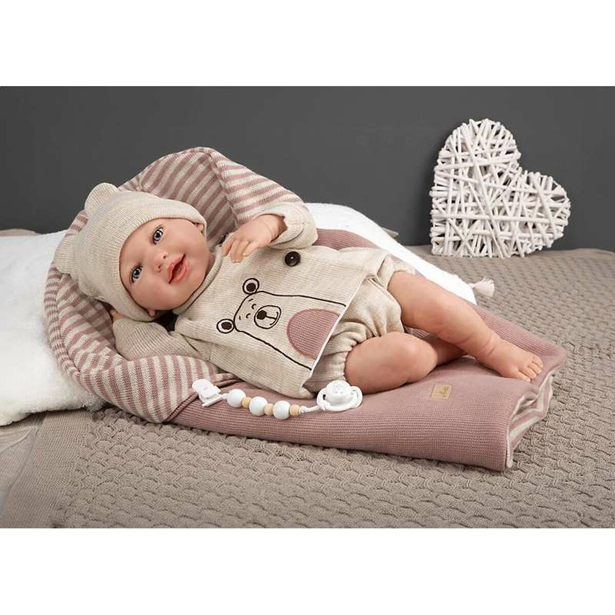 Muñeca Reborn Arias Lain 45 cm