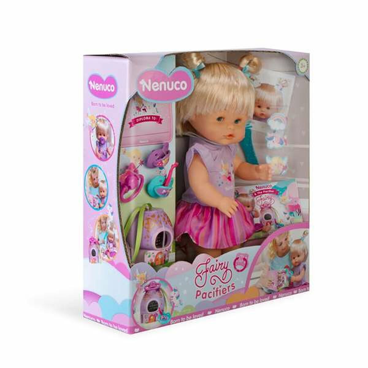 Muñeco Bebé Nenuco Fairy 35 cm