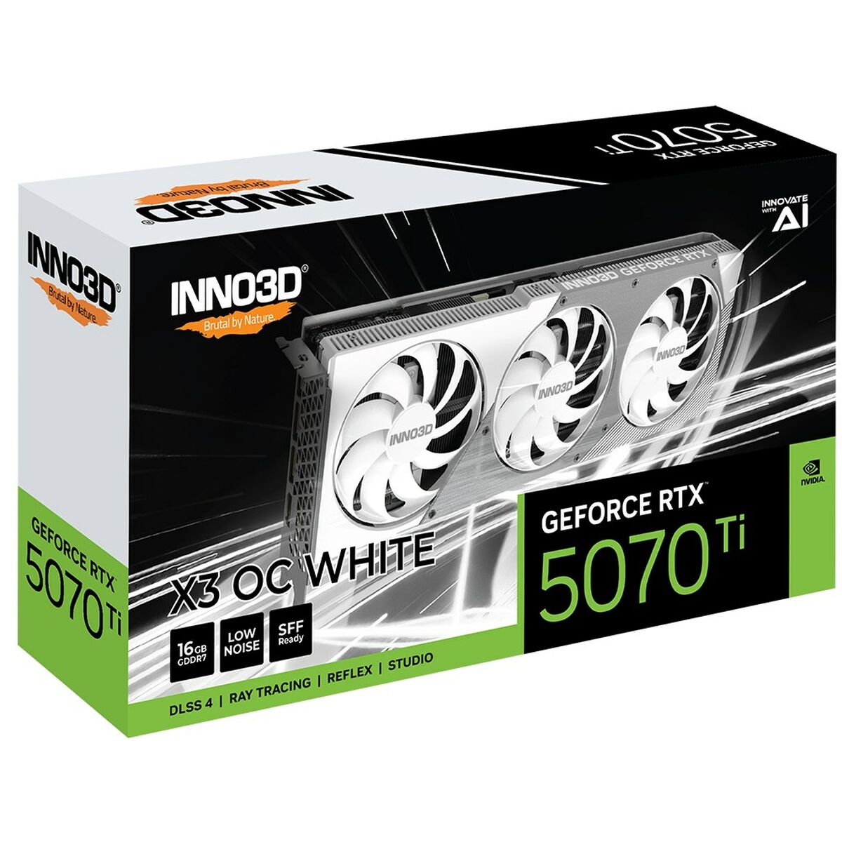 Tarjeta Gráfica INNO3D N507T316D7X176068W nvidia geforce rtx 5070 ti 16 GB