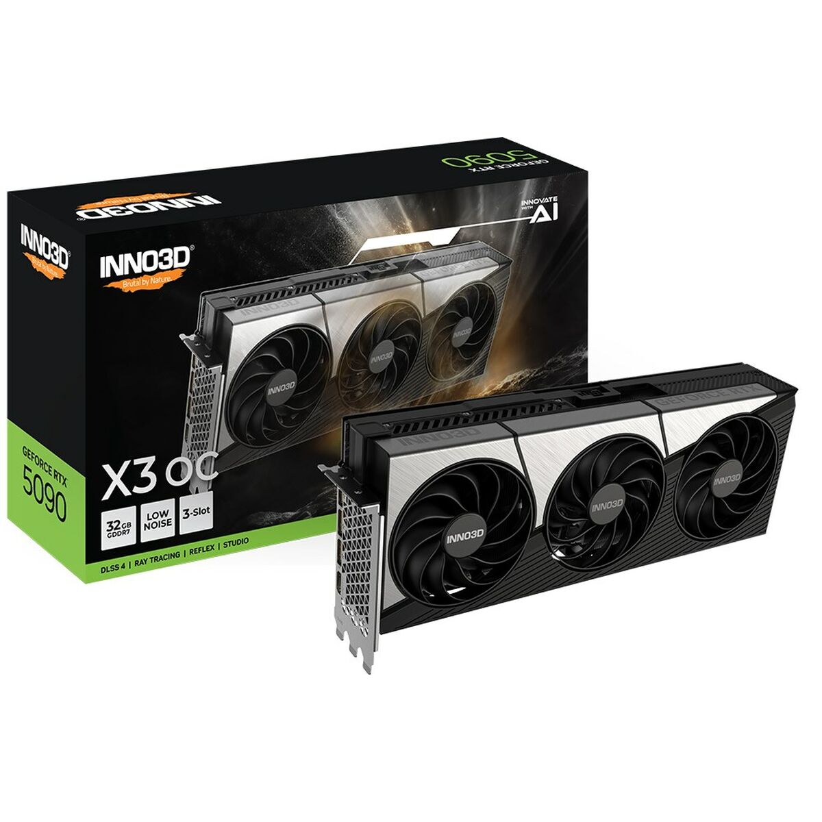 Tarjeta Gráfica INNO3D N5090332D7X17593928 nvidia geforce rtx 5090 32 GB