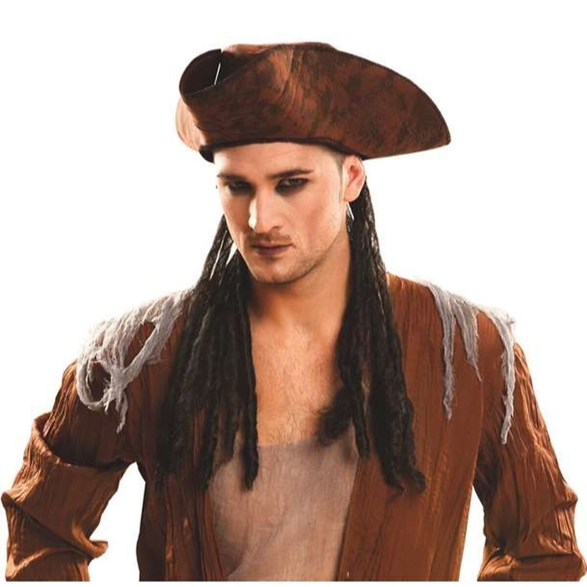 Sombrero My Other Me Pirata Trenzas 58 cm
