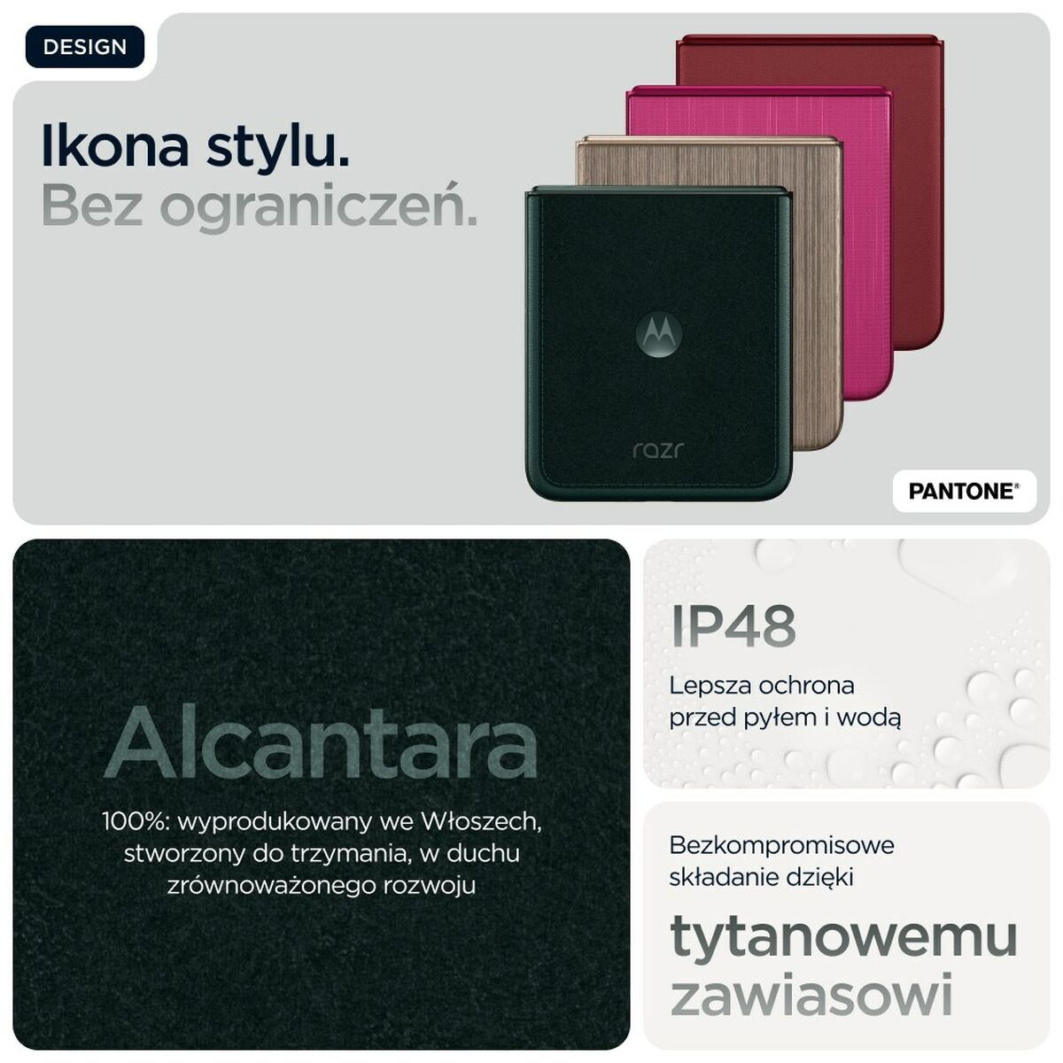 Smartphone Motorola razr 60 ultra Qualcomm Snapdragon 8 Elite 16 GB RAM 512 GB