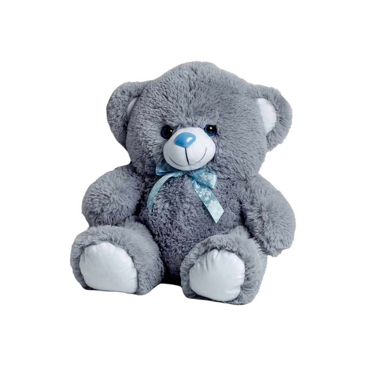 Oso de Peluche GO GIFT TOMMY 65 GR Gris Felpa 65 cm