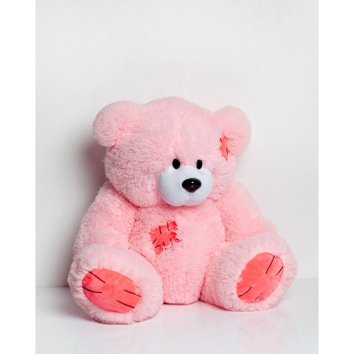 Oso de Peluche GO GIFT TEDDY 60 PK Rosa Felpa 60 cm