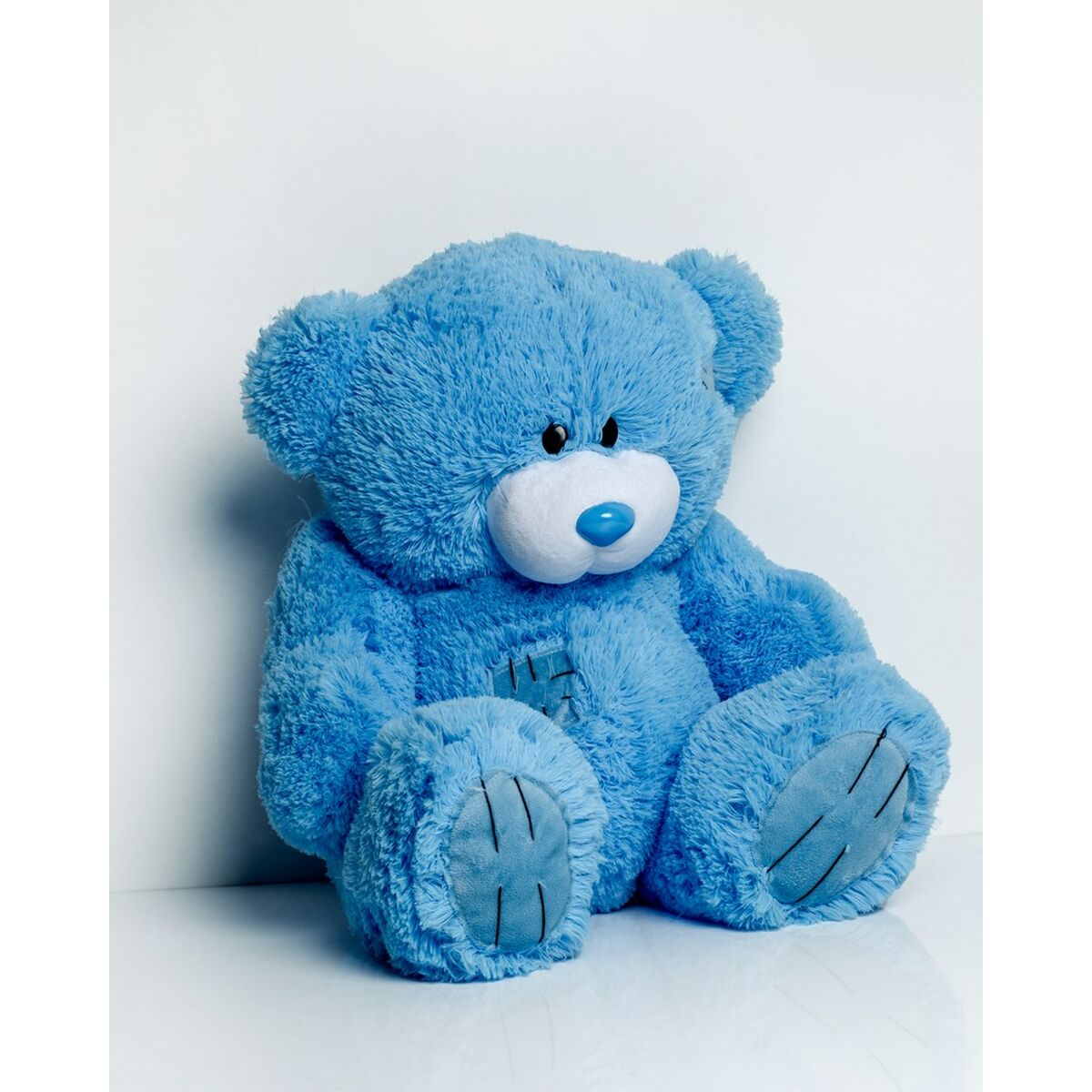 Oso de Peluche GO GIFT TEDDY 60 BL Azul Felpa 60 cm