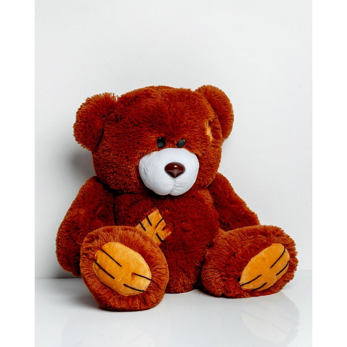 Oso de Peluche GO GIFT TEDDY 60 BR Marrón Felpa 60 cm