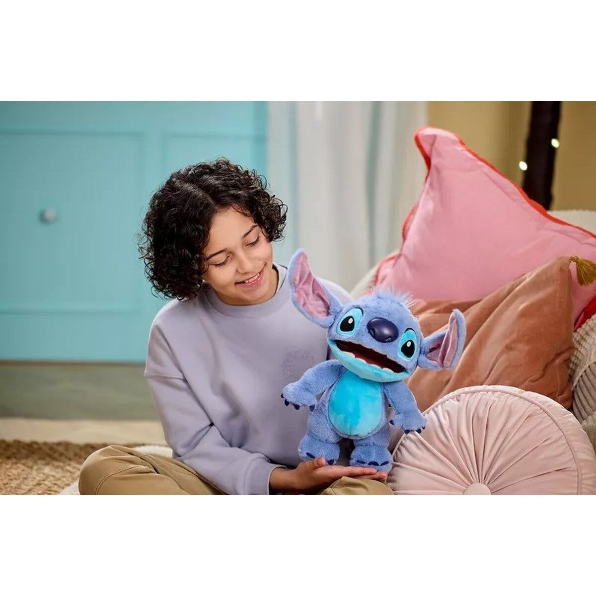 Mascota Interactiva Stitch Real FX Chatty Stitch