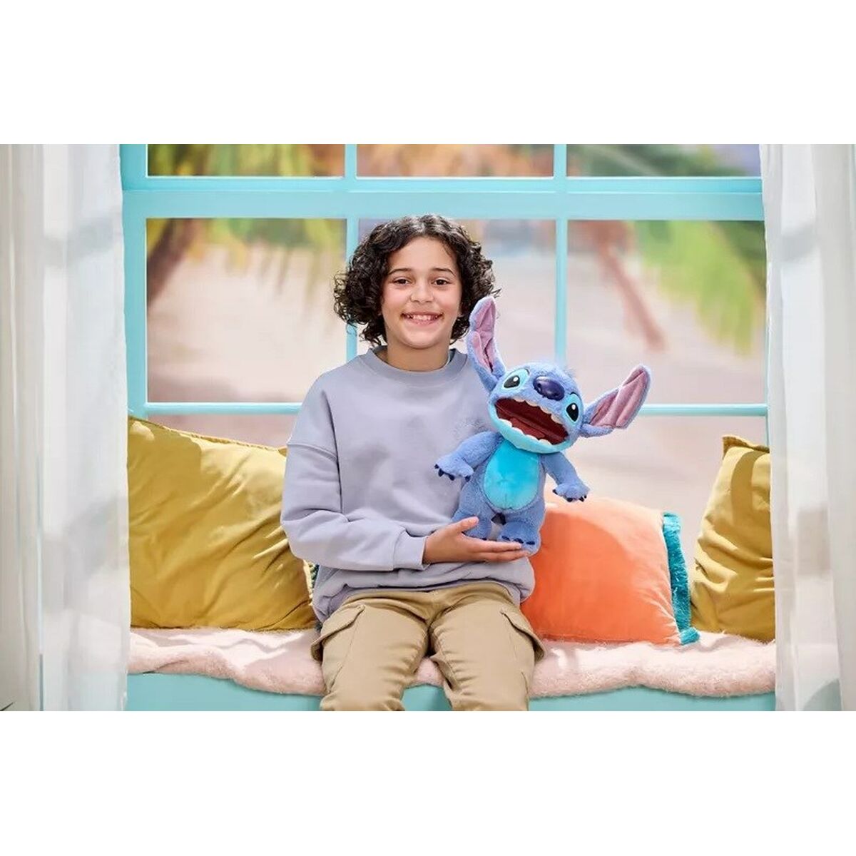 Mascota Interactiva Stitch Real FX Chatty Stitch