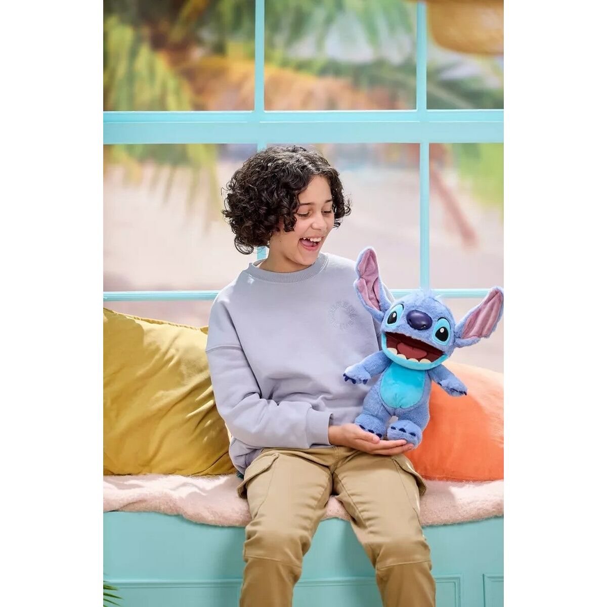 Mascota Interactiva Stitch Real FX Chatty Stitch