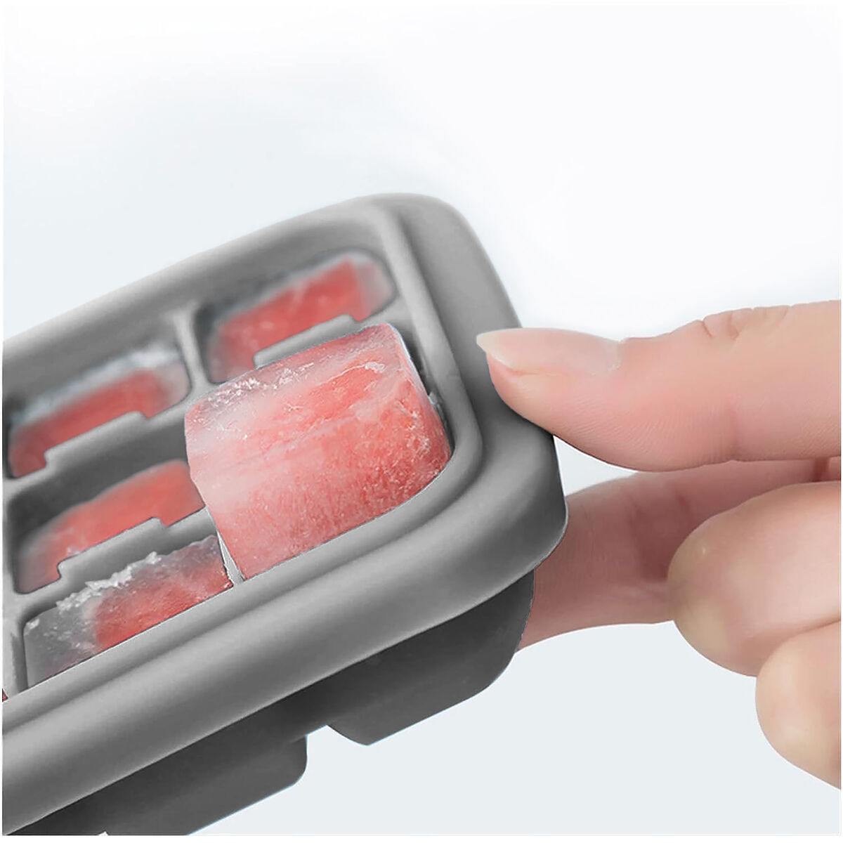 Molde para Cubitos de Hielo Quttin Silicona 24 x 10 x 2,5 cm (24 Unidades)