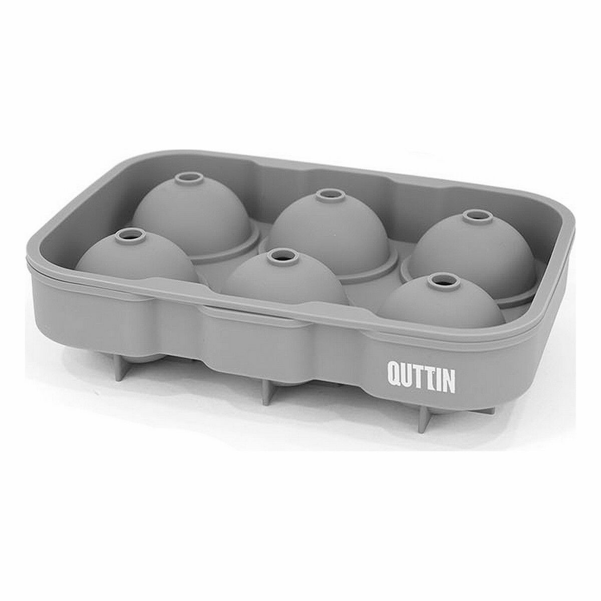 Molde para Cubitos de Hielo Quttin Silicona 18 x 12,5 x 4,75 cm (24 Unidades)