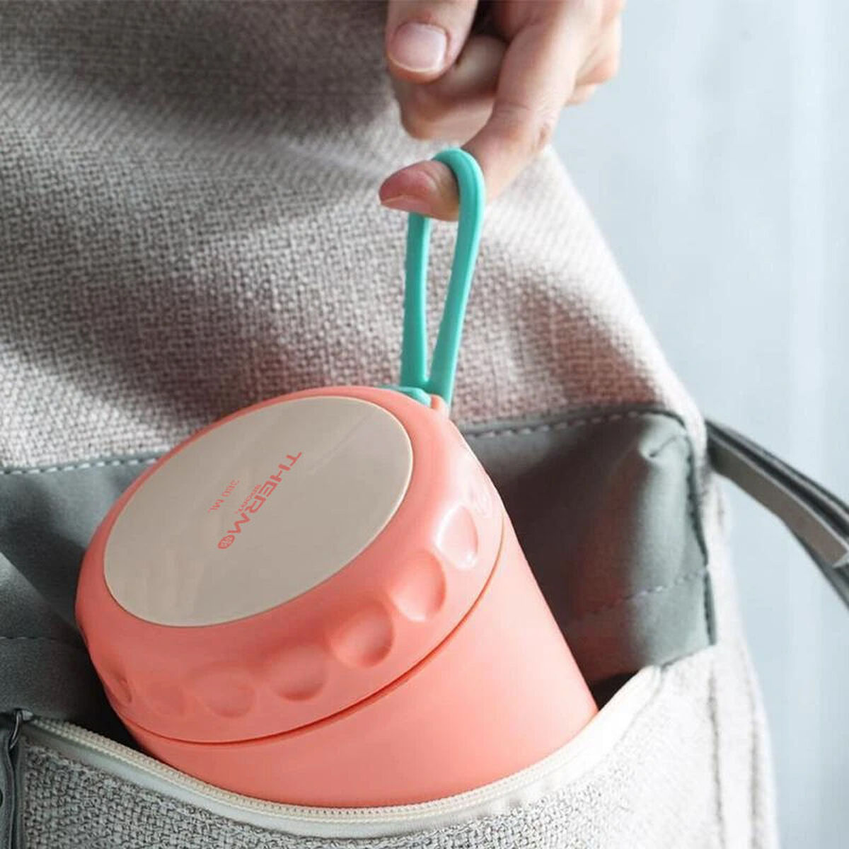 Termo para Alimentos ThermoSport 380 ml 9 x 9 x 11,5 cm (12 Unidades)