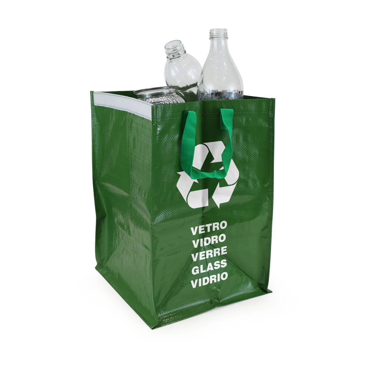Bolsas de Basura Confortime Glass Verde Vidrio 24 Unidades
