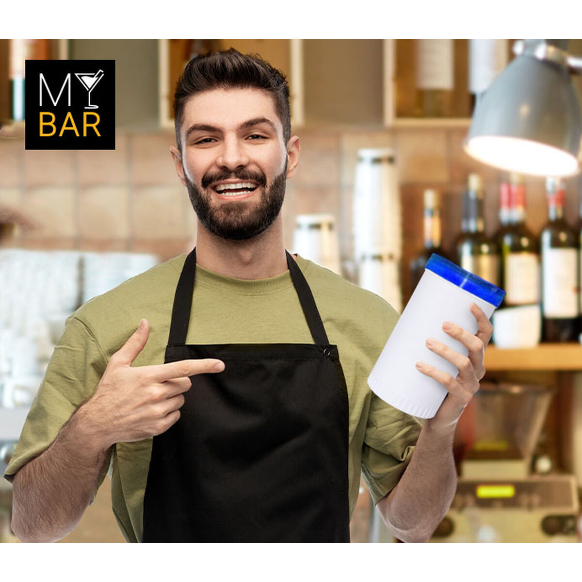 Coctelera My Bar Plástico 1 L (12 Unidades)