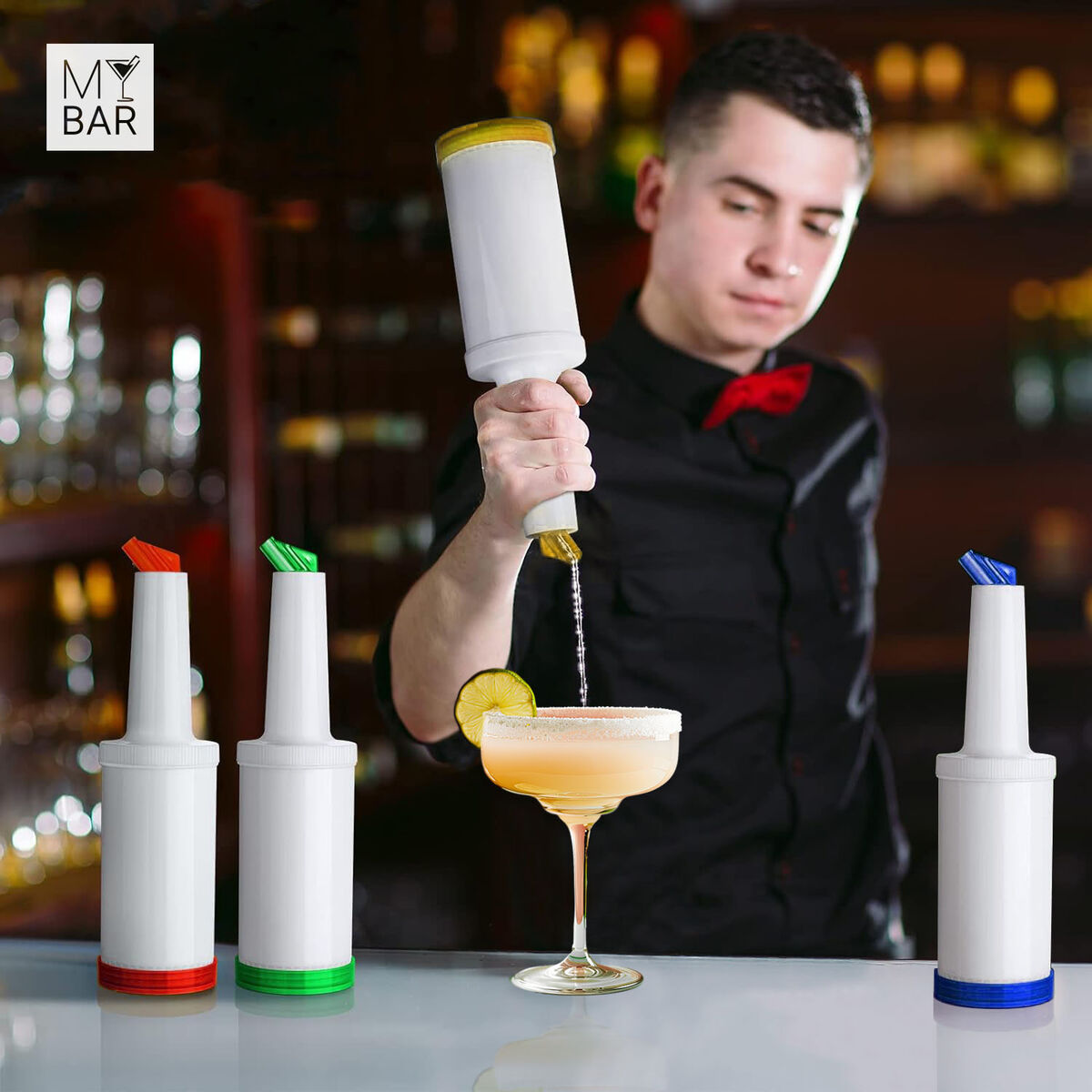 Coctelera My Bar Plástico 1 L (12 Unidades)