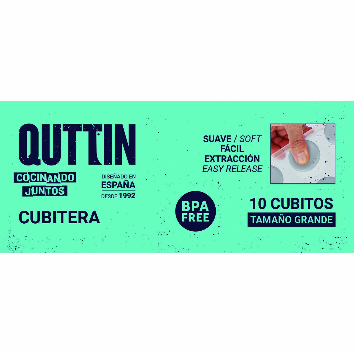 Molde para Cubitos de Hielo Quttin 36 x 13 x 3,5 cm (18 Unidades)