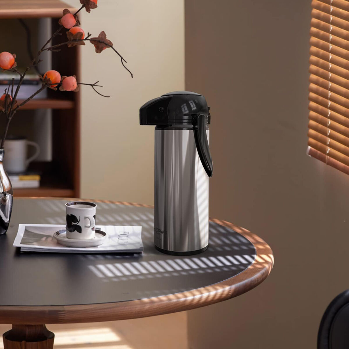 Jarra Termo ThermoSport Plateado 1,9 L (6 Unidades)