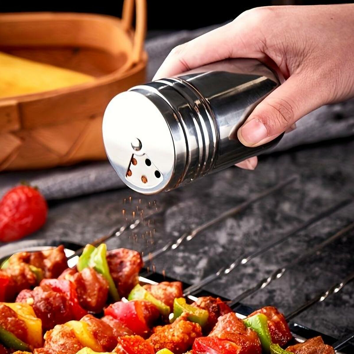 Bote para especias Quttin Acero (24 Unidades)