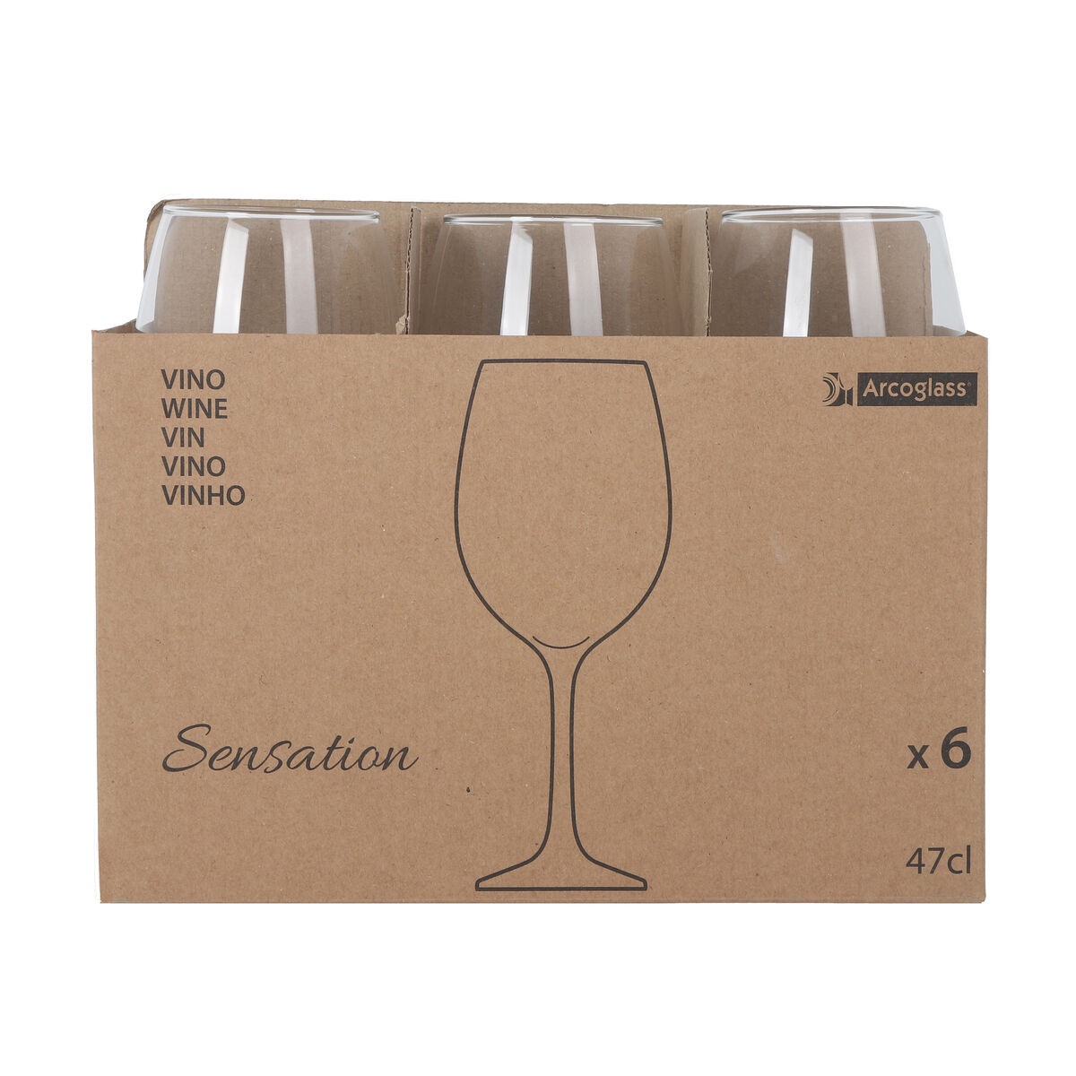 Copa de vino Arcoglass SENSATION 470 ml (24 Unidades)