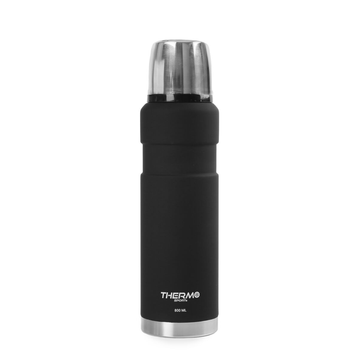 Termo ThermoSport Negro 0,8 L (6 Unidades)